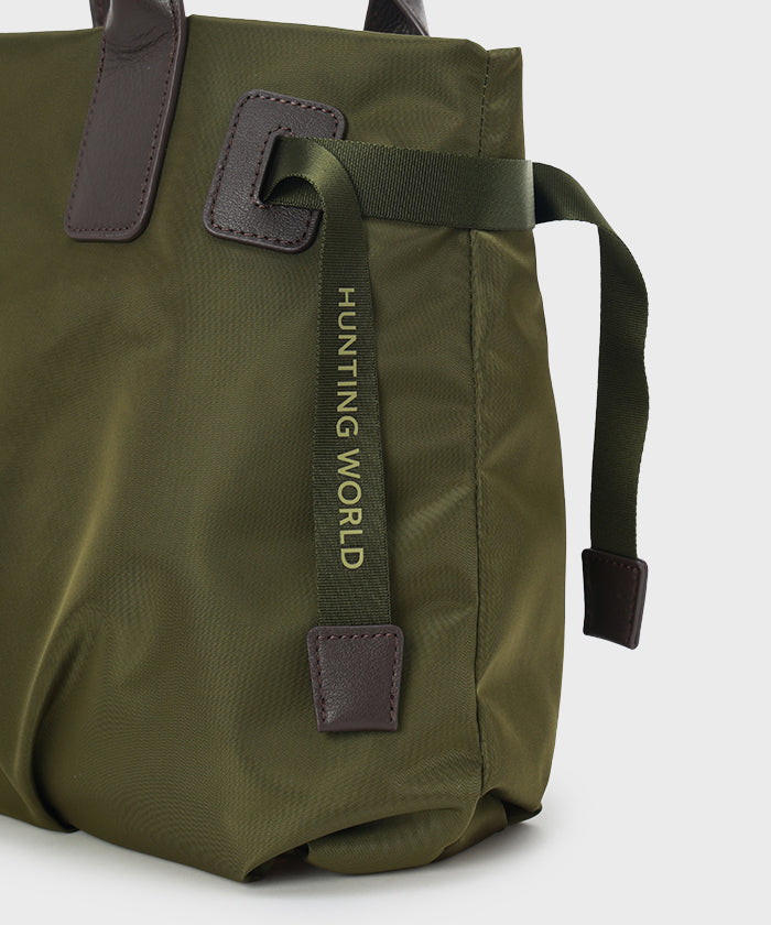 アットイーズサックフル[トートバッグS 7301SCF]オリーブ6109404346 6