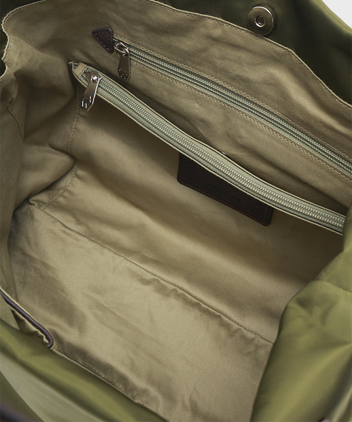 アットイーズサックフル[トートバッグM 7302SCF]オリーブ6109404446 8