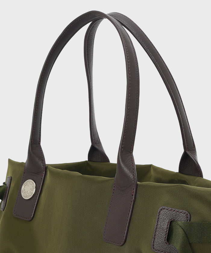 アットイーズサックフル[トートバッグM 7302SCF]オリーブ6109404446 7