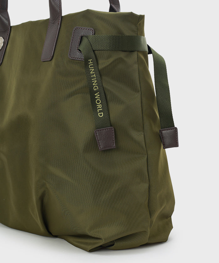 アットイーズサックフル[トートバッグM 7302SCF]オリーブ6109404446 6