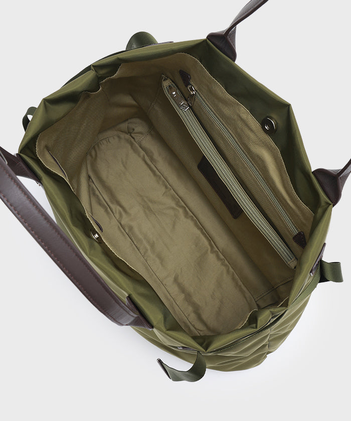 アットイーズサックフル[トートバッグM 7302SCF]オリーブ6109404446 3