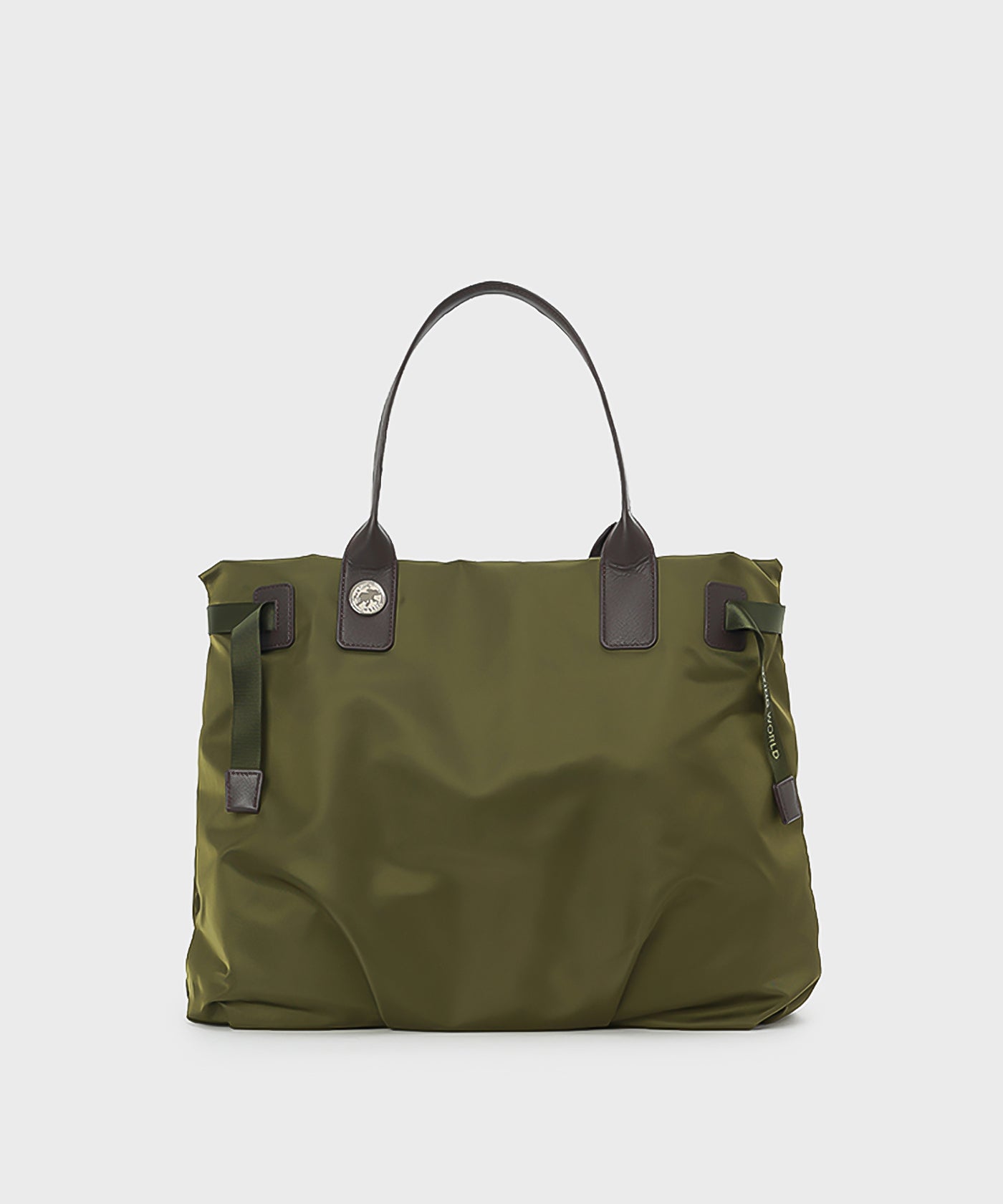 アットイーズサックフル[トートバッグM 7302SCF]オリーブ6109404446