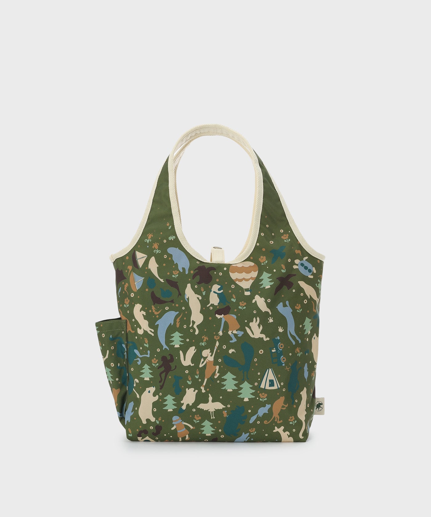 ボルネオチャリティー[トートバッグM 7817BNO]アイボリー6109433630 11