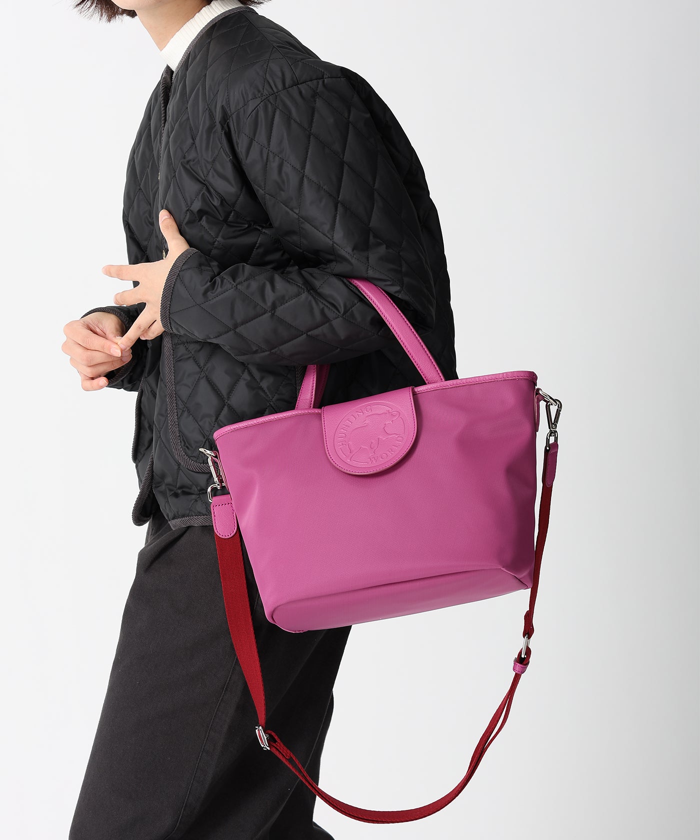 アットイーズトラディション[トートバッグS 7440TRD]パープル6109410584 1