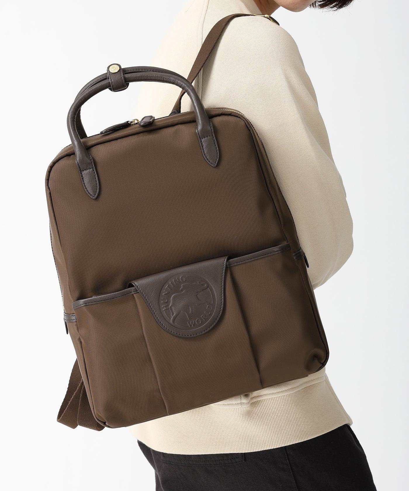 アットイーズトラディション[バックパック 7445TRD]ダークブラウン6109061938 1