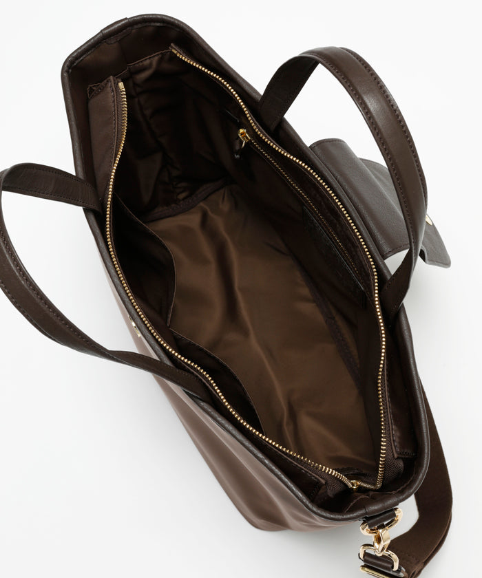 アットイーズトラディション[トートバッグM 7441TRD]ダークブラウン6109412138 4