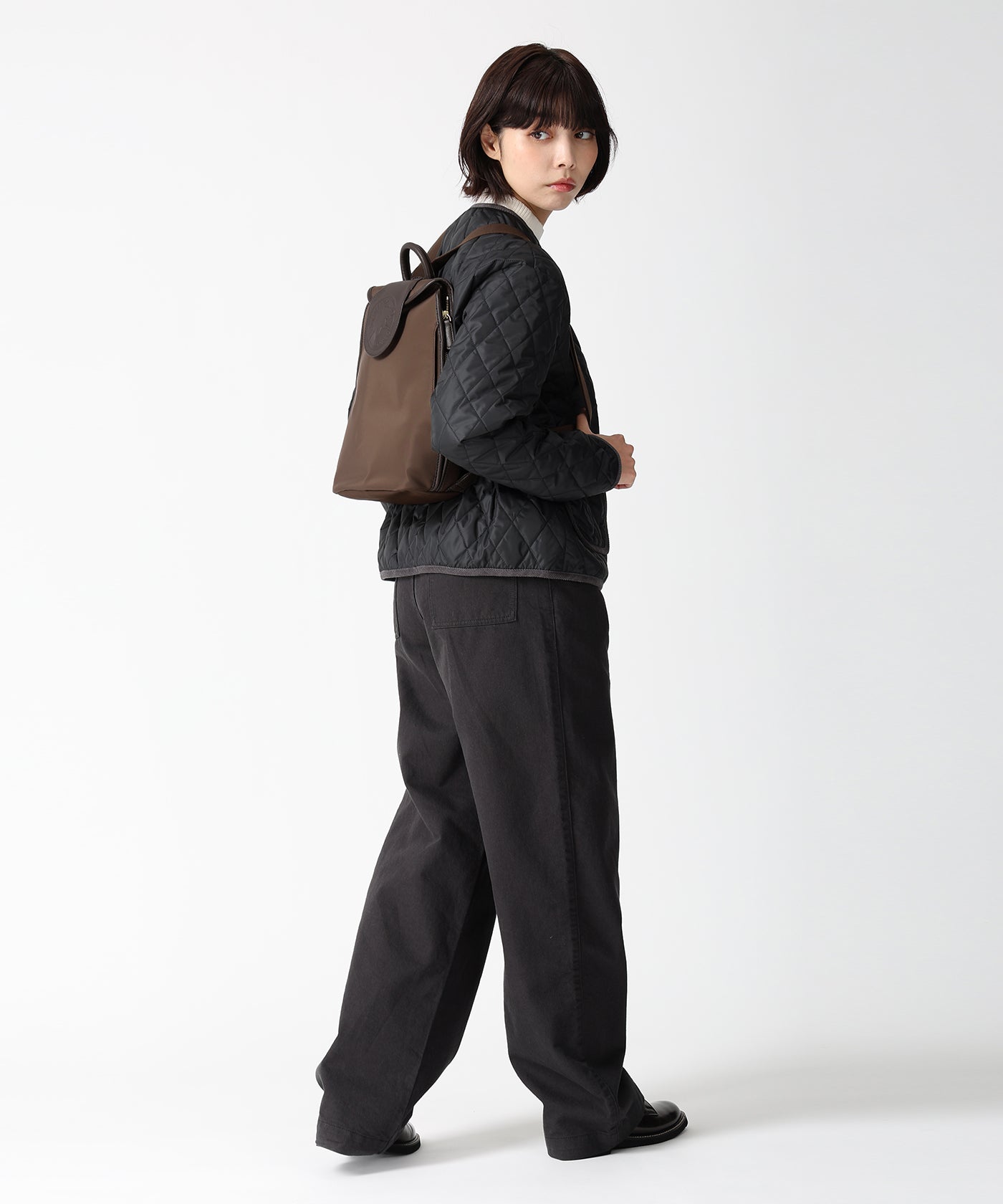 アットイーズトラディション[バックパック7444TRD]ダークブラウン6109414038 7