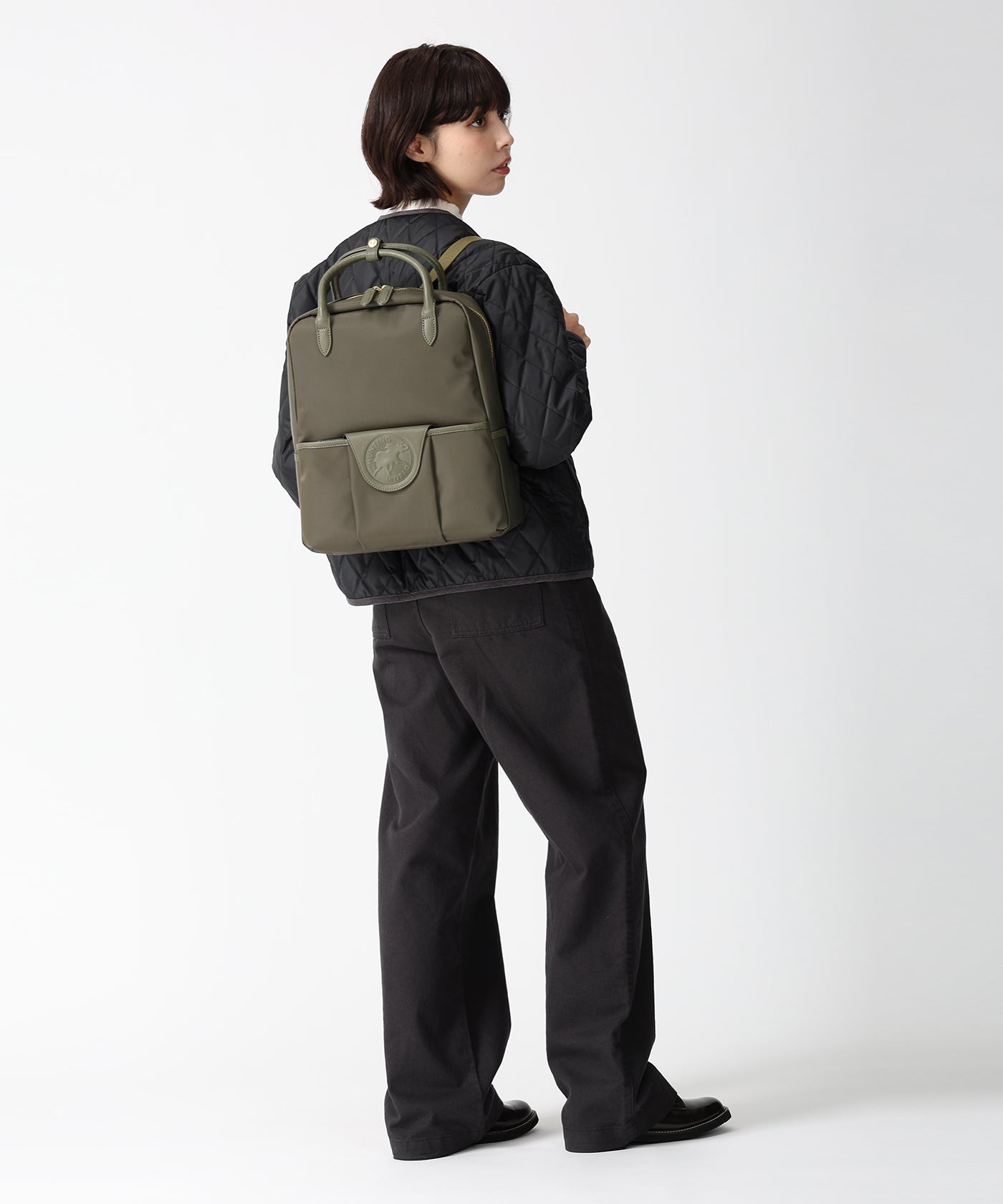 アットイーズトラディション[バックパック7445TRD]カーキ6109410347 8