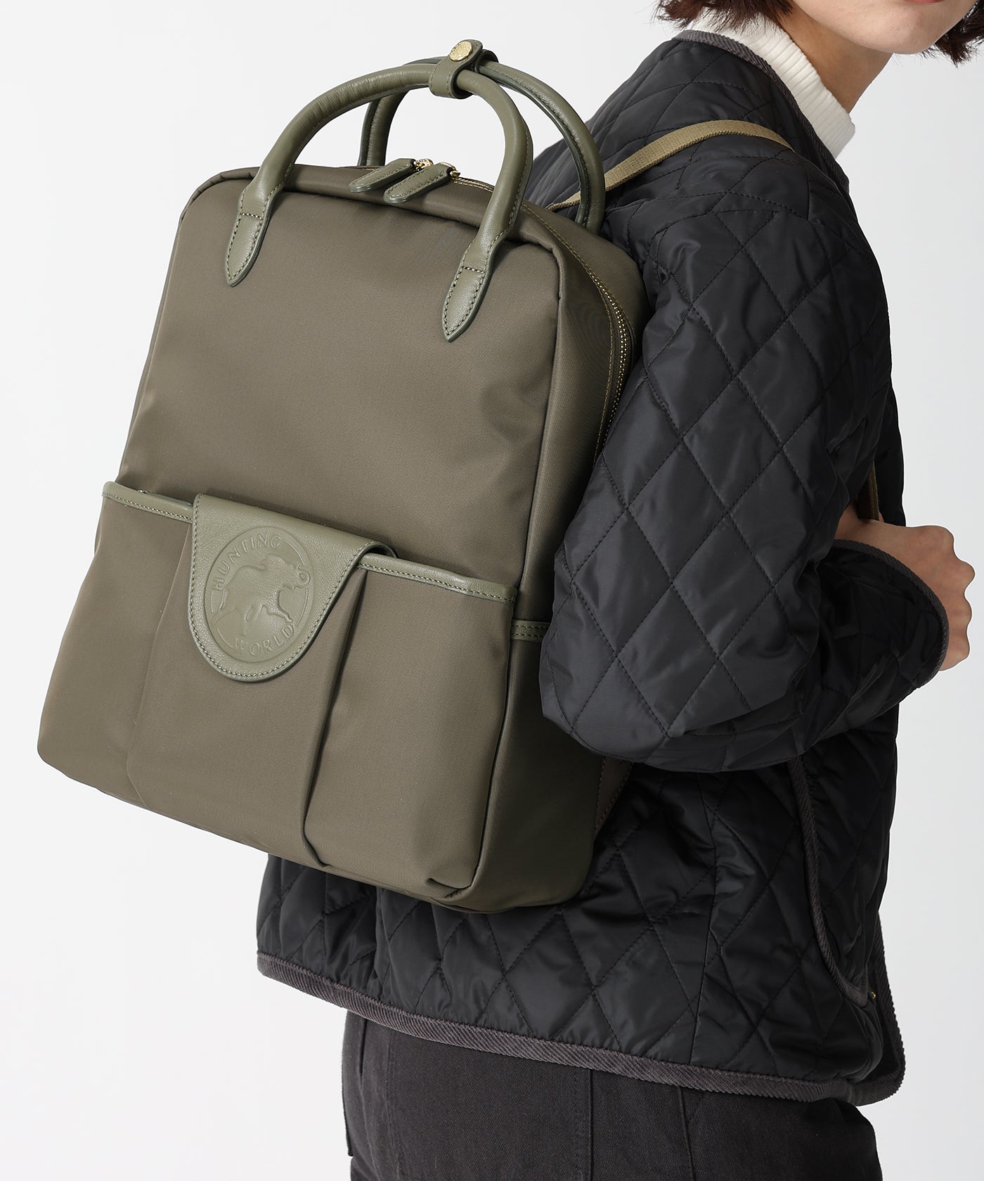 アットイーズトラディション[バックパック7445TRD]カーキ6109410347 1