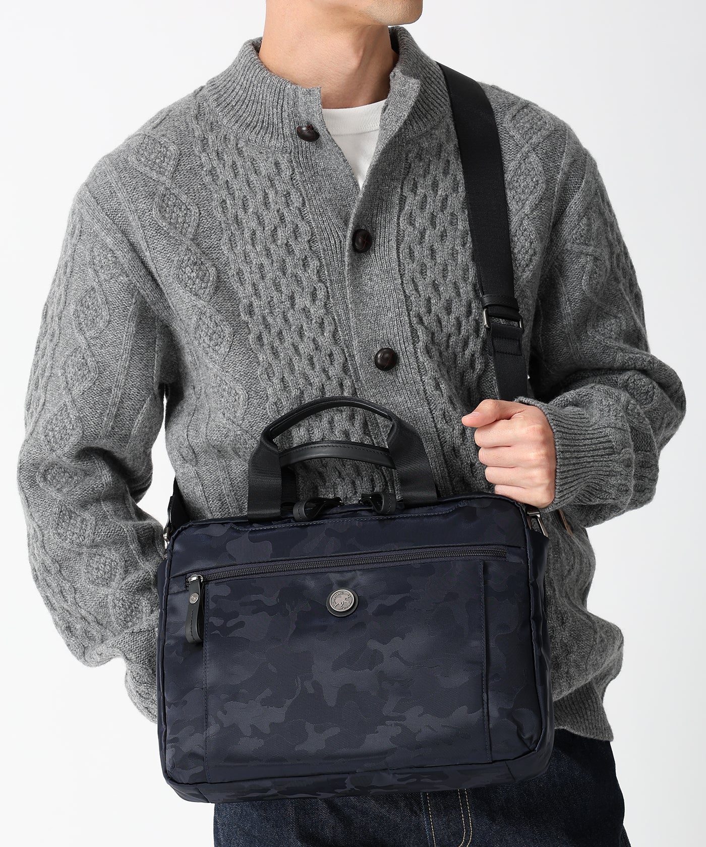 ユーティリティカモ[2WAYショルダー 6098UTC]ネイビー6109173678 1