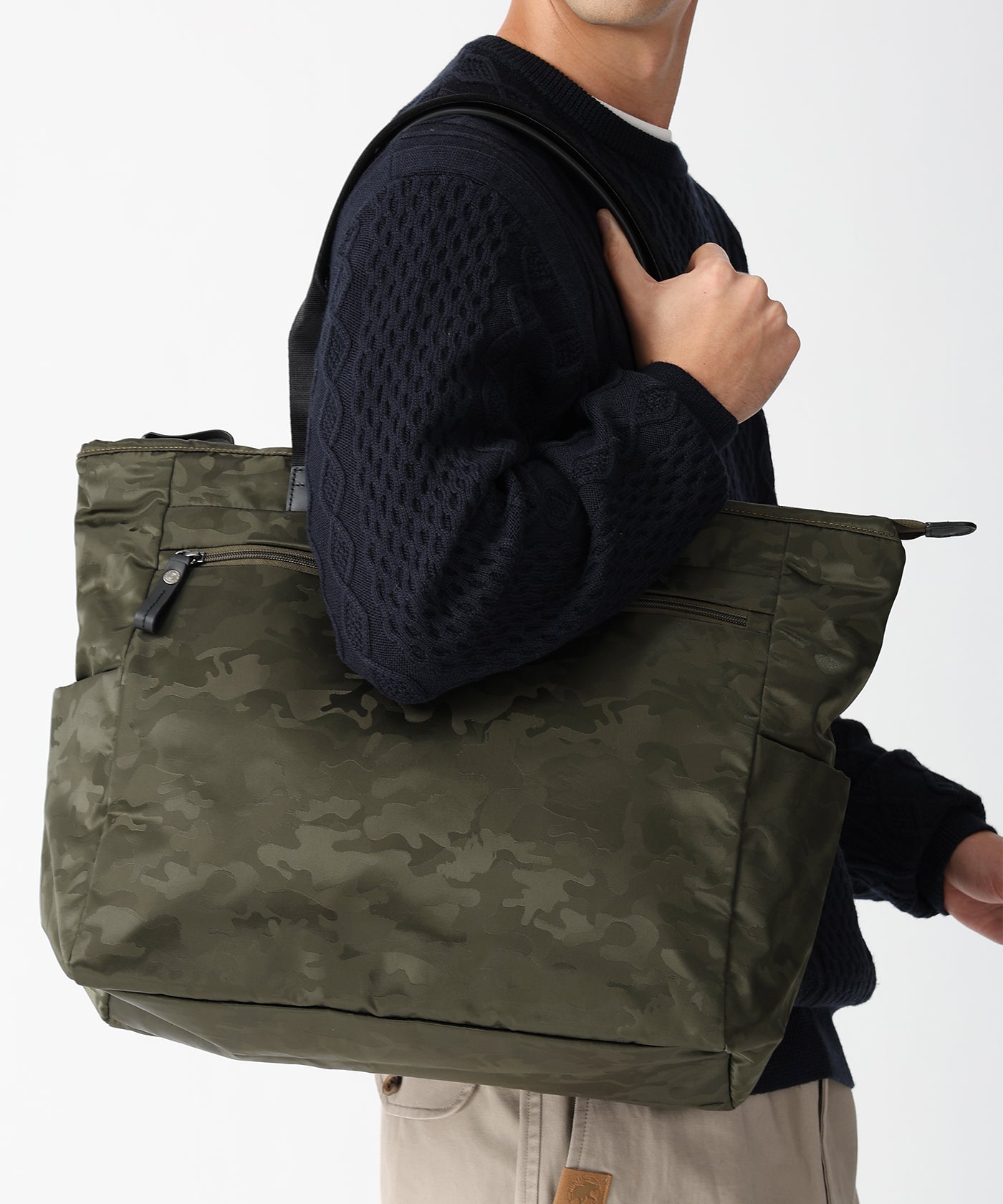 ユーティリティカモ[トートバッグ6091UTC]オリーブ6109173546 1