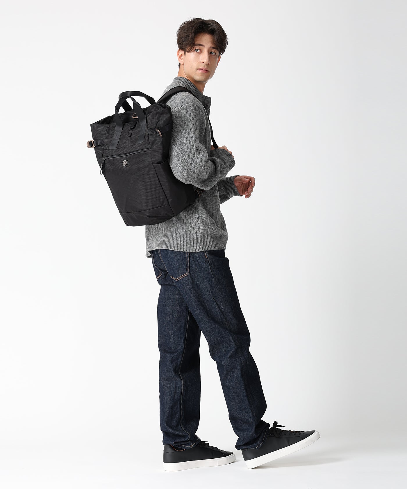 ユーティリティ[2WAYバックパック 6164UTL]ブラック6109171108 10