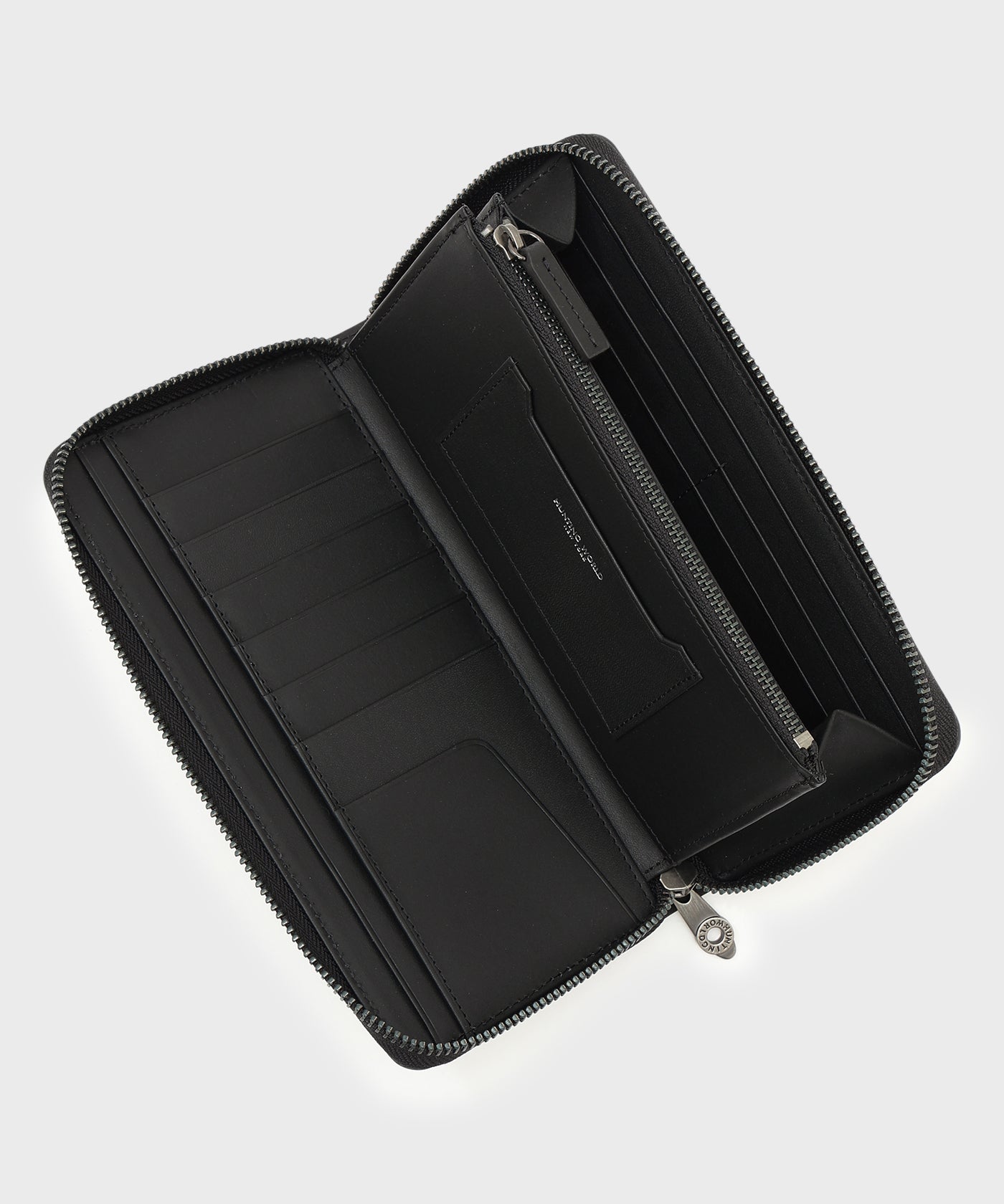クリスタルグレイン[ロングジップウォレット 370CGR]ブラック6119202908 4