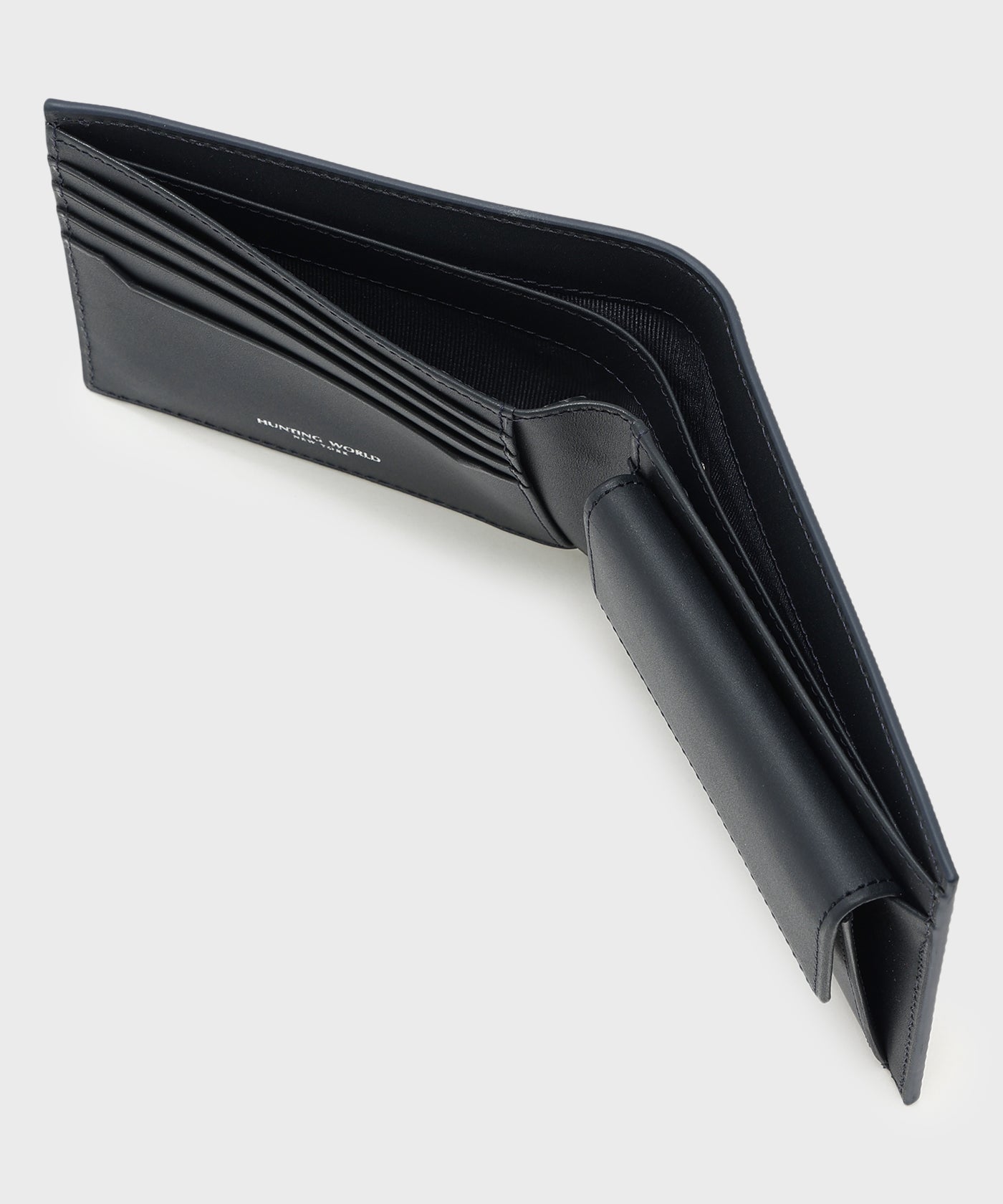 クリスタルグレイン[フォールデッドウォレット 371CGR]ネイビー6119203078 9