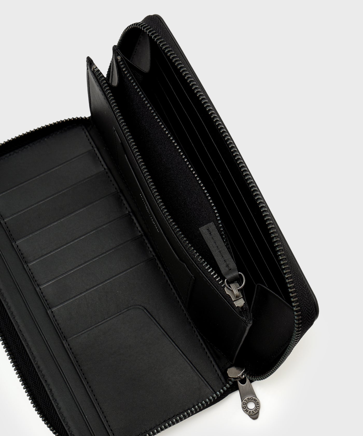 クリスタルグレイン[ロングジップウォレット 370CGR]ブラック6119202908 10