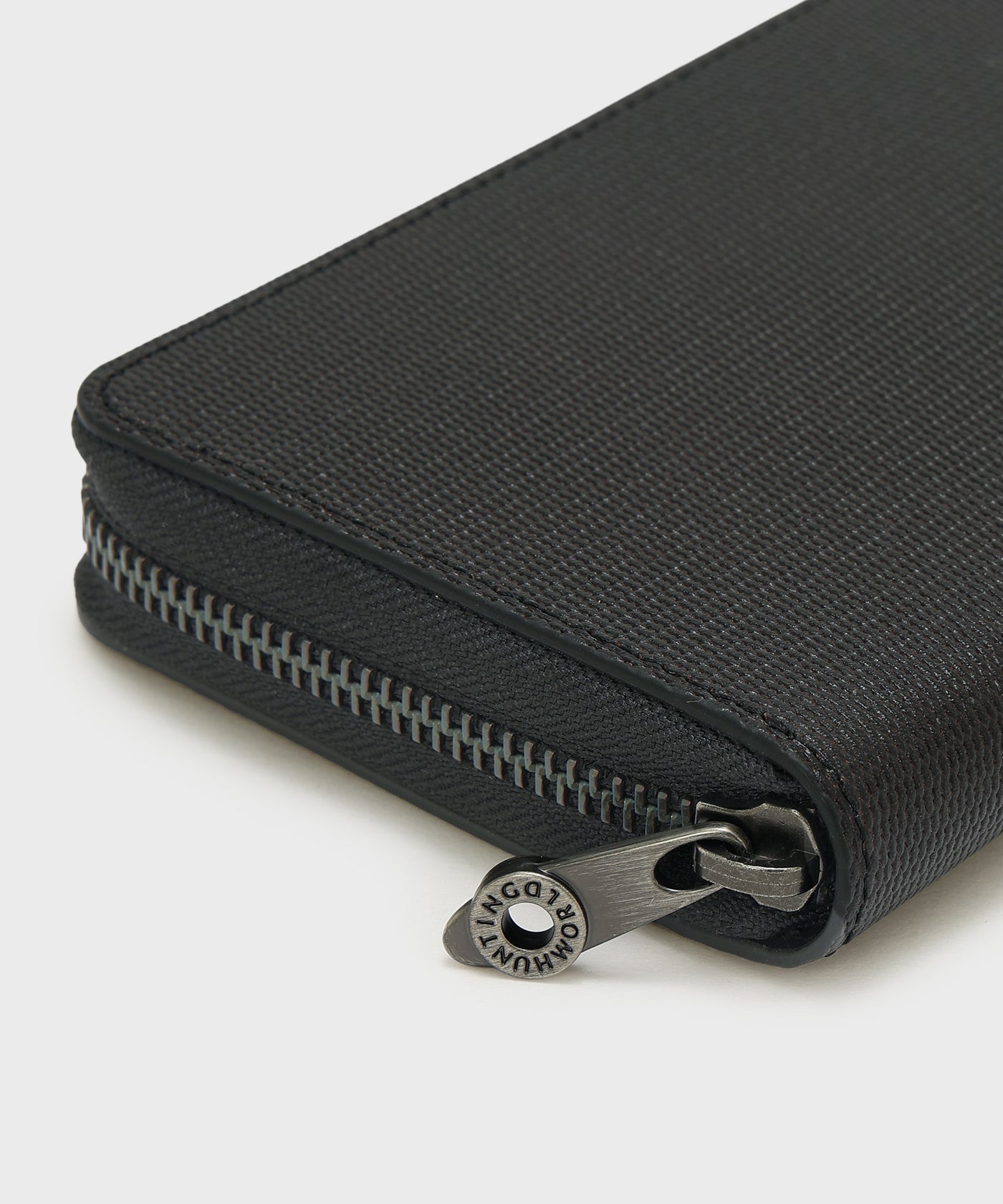 クリスタルグレイン[ロングジップウォレット 370CGR]ブラック6119202908 6