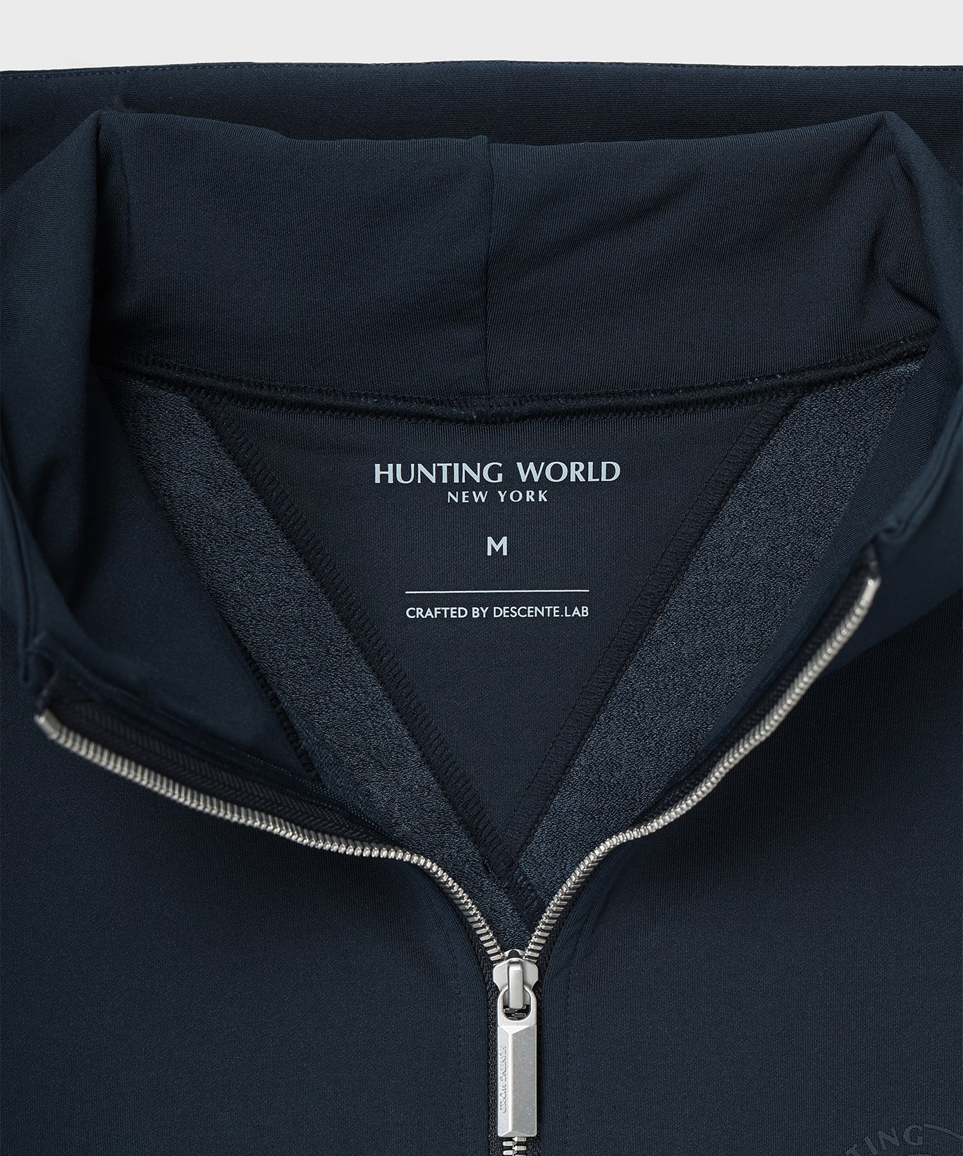 CRAFTED BY DESCENTE.LAB[フルジップフーディー SSW40M]ネイビー6235600478メンズ 9