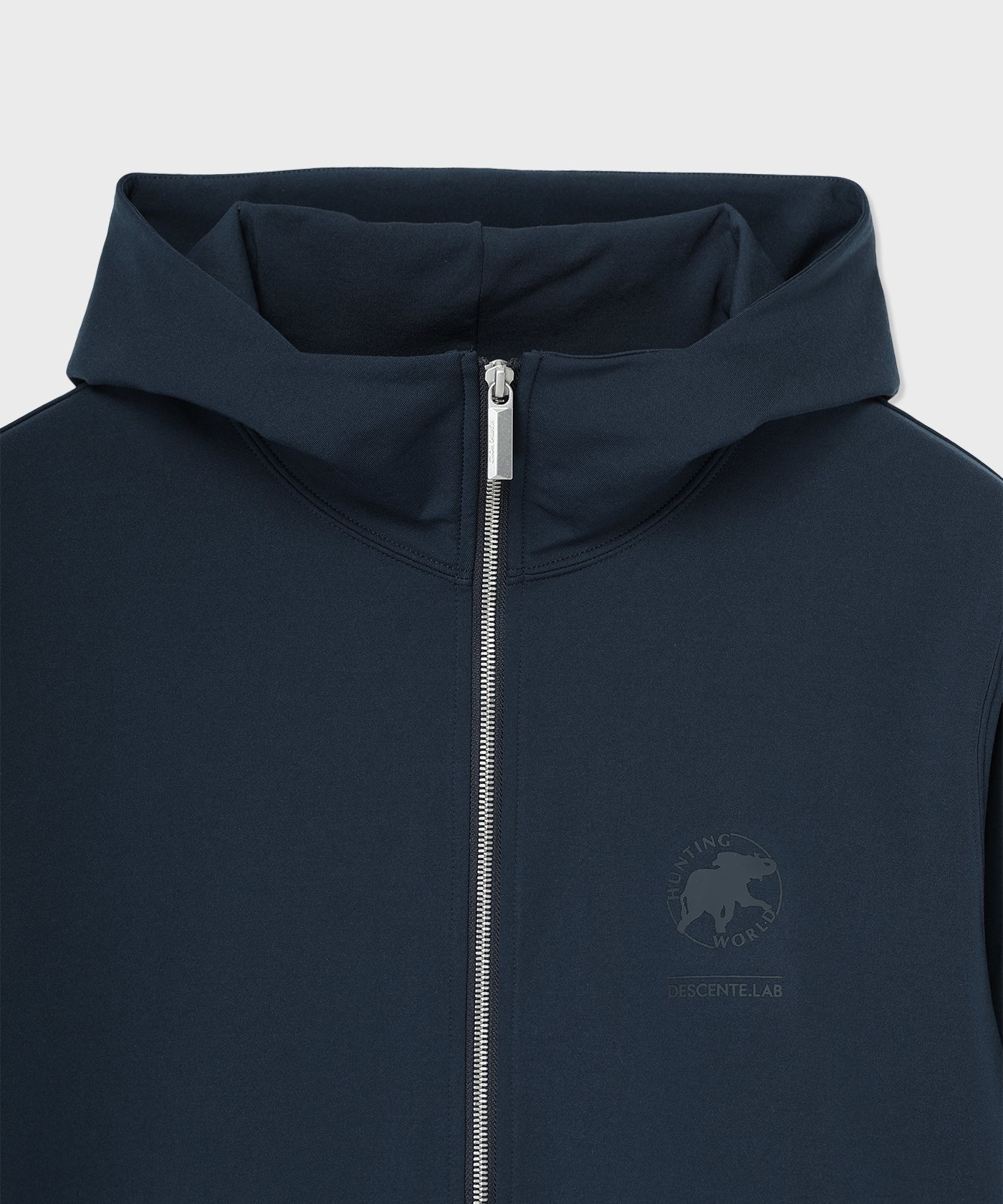 CRAFTED BY DESCENTE.LAB[フルジップフーディー SSW40M]ネイビー6235600478メンズ 3