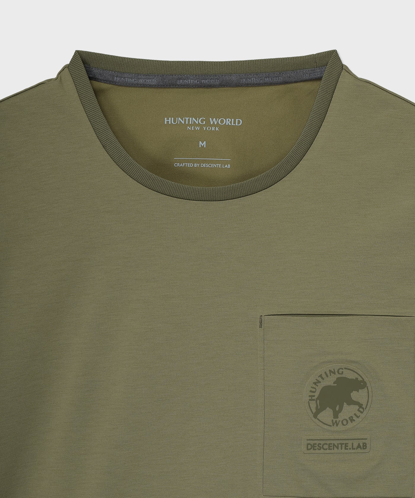 CRAFTED BY DESCENTE.LAB[プライムフレックス プレーティングジャージーハーフスリーブシャツ SHT06M]カーキ6235600347メンズ 3