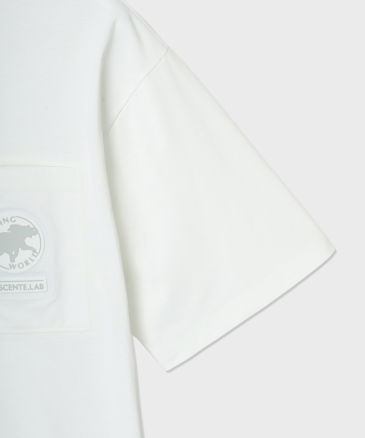 CRAFTED BY DESCENTE.LAB[プライムフレックス プレーティングジャージーハーフスリーブシャツ SHT06M]ホワイト6235600300メンズ 5