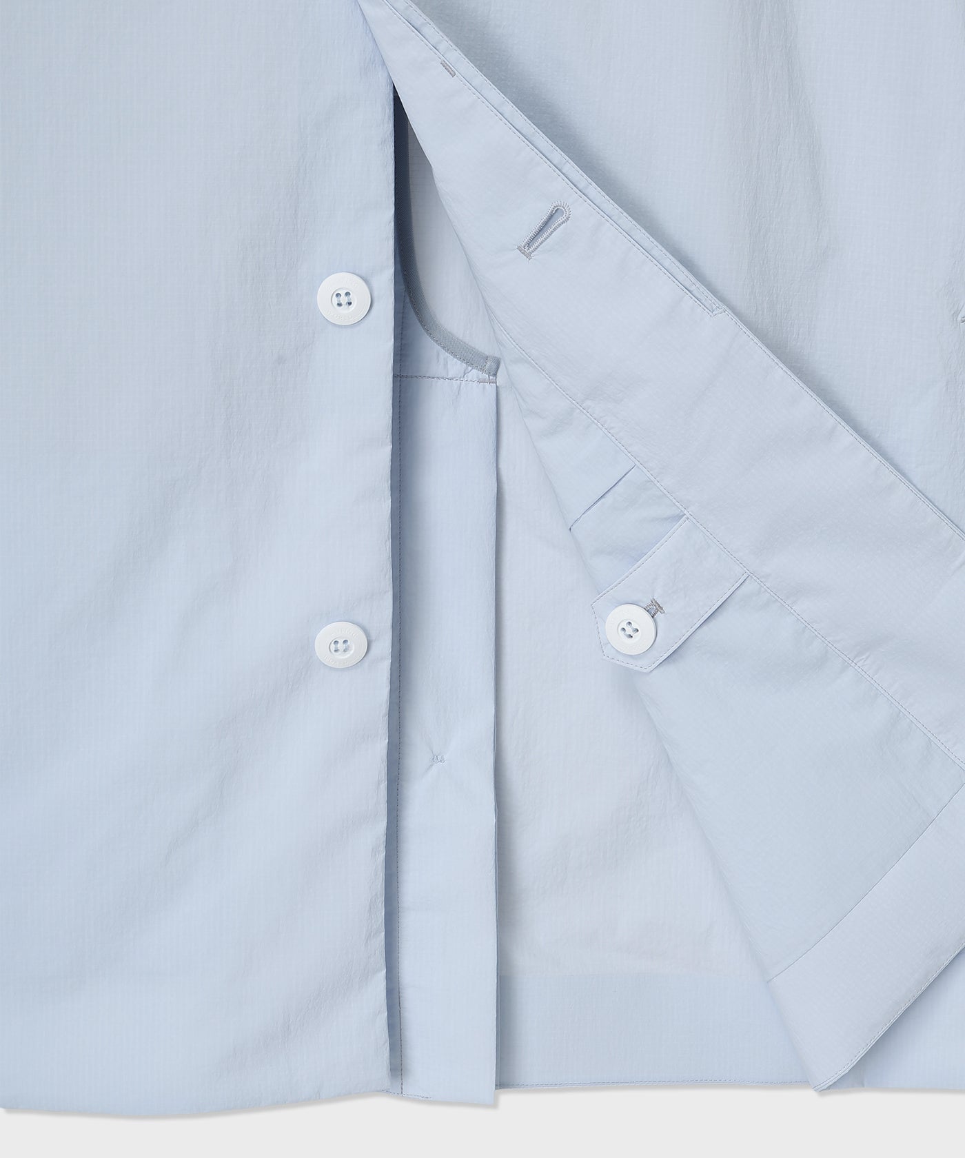 CRAFTED BY DESCENTE.LAB[リンクルリップストップ エアリーパッカブルコート SWB80M]ライトブルー 6235600260メンズ 8