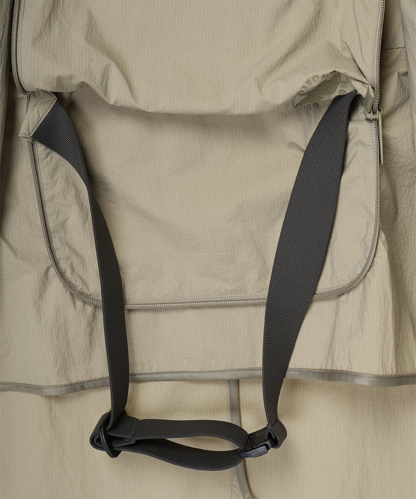 CRAFTED BY DESCENTE.LAB[リンクルリップストップ エアリーパッカブルコート SWB80M]ベージュ6235600232メンズ 12