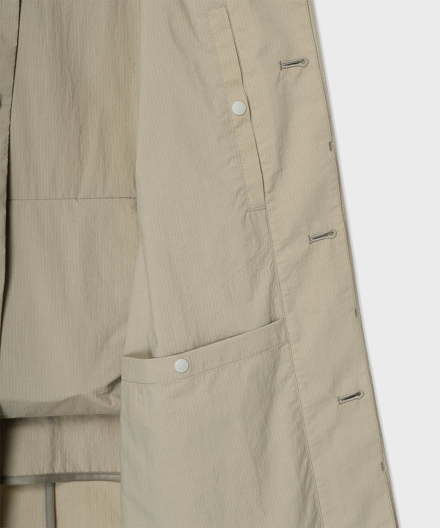 CRAFTED BY DESCENTE.LAB[リンクルリップストップ エアリーパッカブルコート SWB80M]ベージュ6235600232メンズ 10