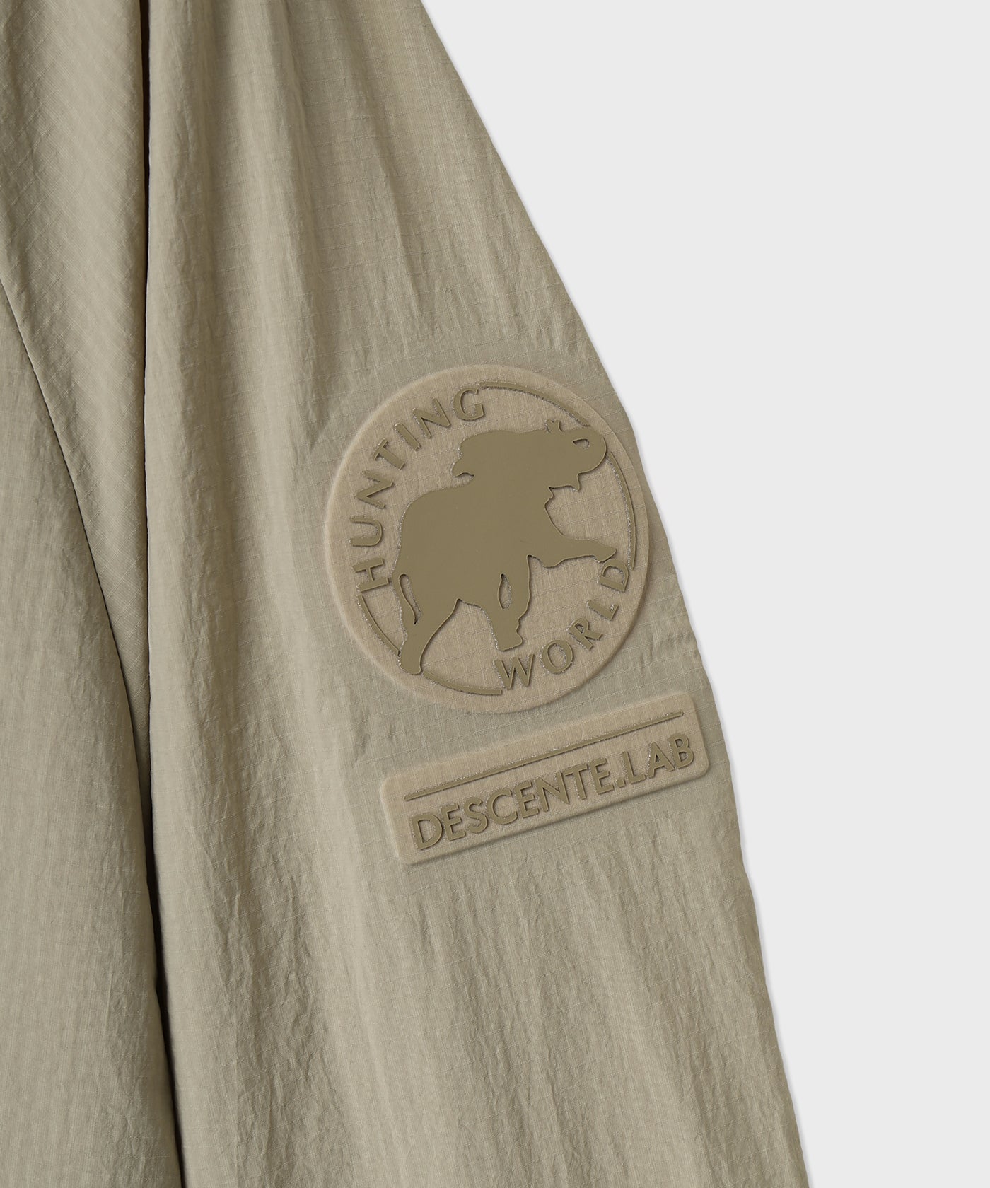 CRAFTED BY DESCENTE.LAB[リンクルリップストップ エアリーパッカブルコート SWB80M]ベージュ6235600232メンズ 5