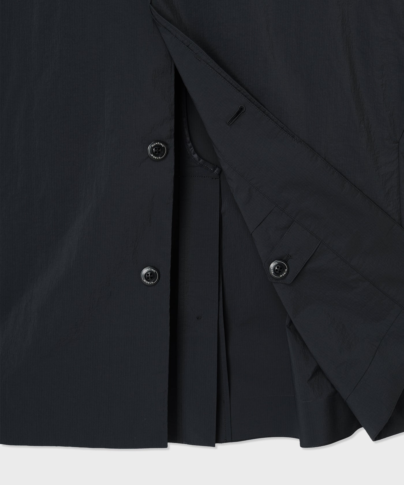 CRAFTED BY DESCENTE.LAB[リンクルリップストップ エアリーパッカブルコート SWB80M]ブラック6235600208メンズ 8