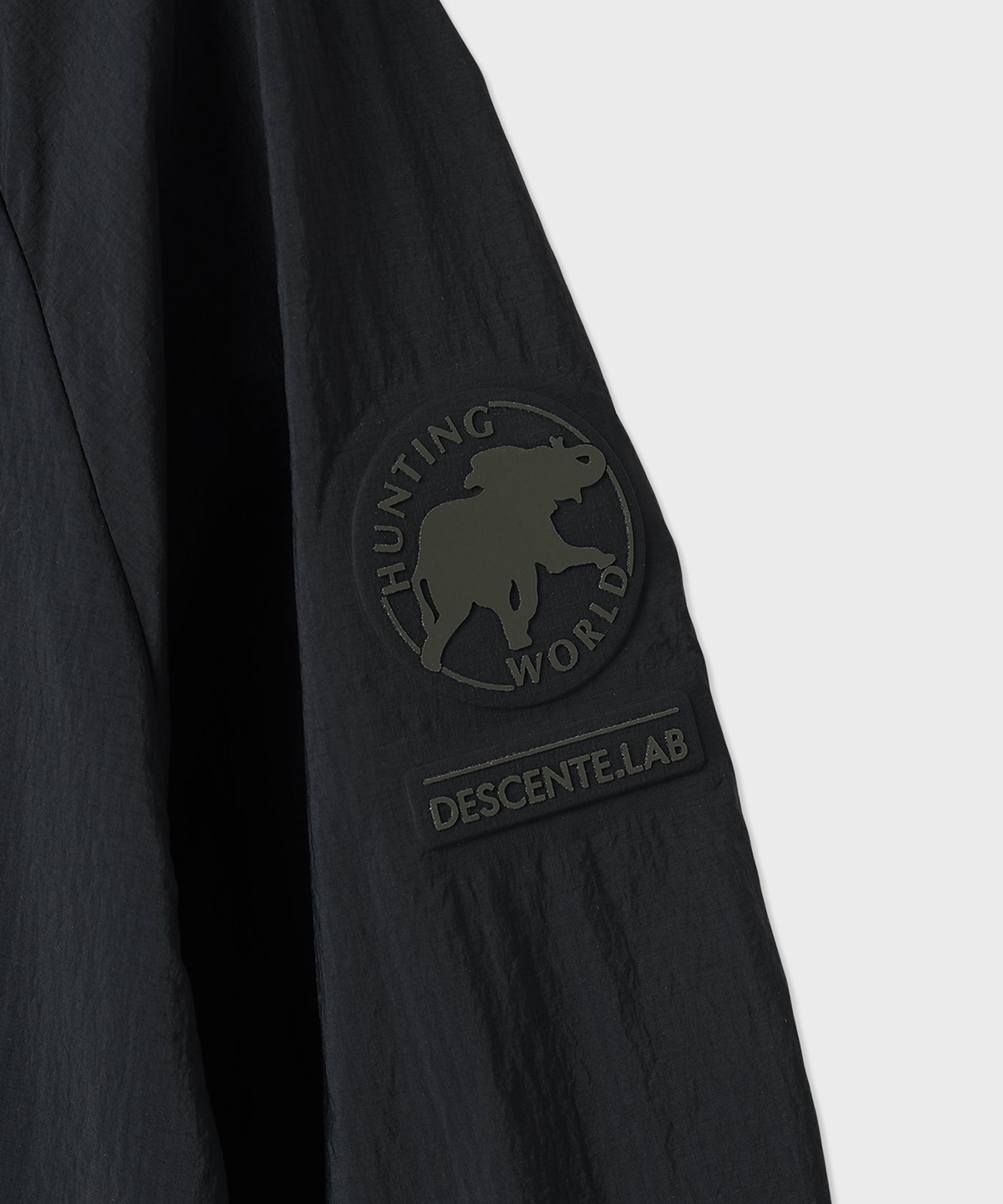 CRAFTED BY DESCENTE.LAB[リンクルリップストップ エアリーパッカブルコート SWB80M]ブラック6235600208メンズ 5