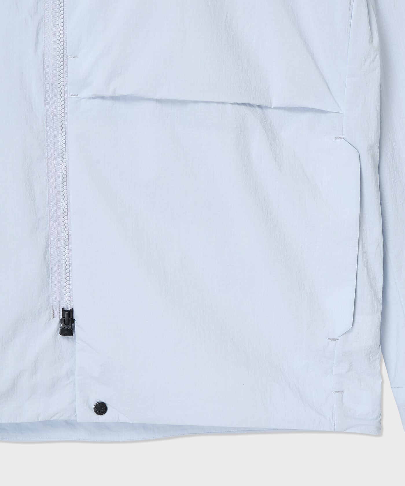 CRAFTED BY DESCENTE.LAB[リンクルリップストップ エアリーパッカブルジャケット SJK35M]ライトブルー 6235600160メンズ 8