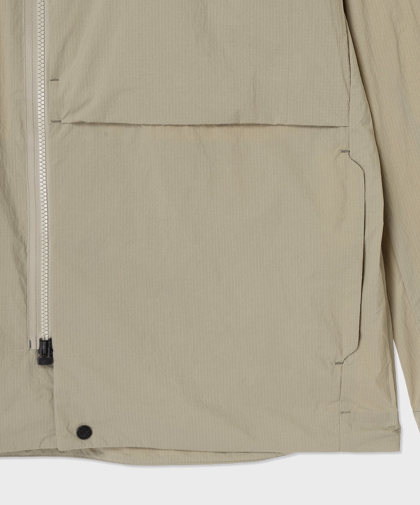 CRAFTED BY DESCENTE.LAB[リンクルリップストップ エアリーパッカブルジャケット SJK35M]ベージュ6235600132メンズ 7