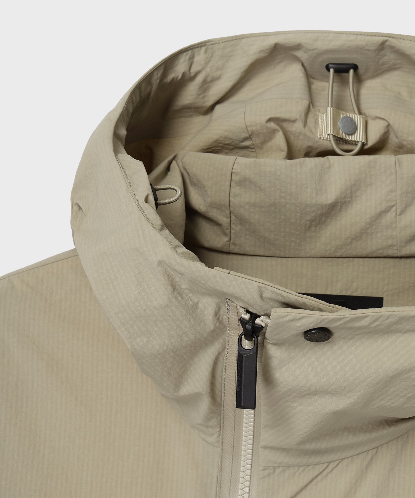 CRAFTED BY DESCENTE.LAB[リンクルリップストップ エアリーパッカブルジャケット SJK35M]ベージュ6235600132メンズ 4