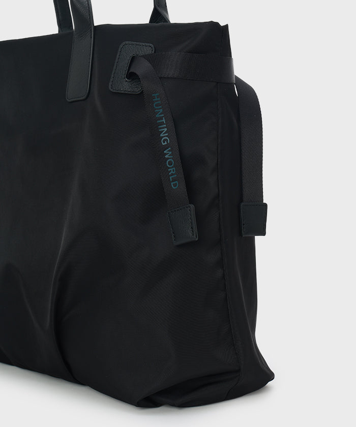 アットイーズサックフル[トートバッグM 7302SCF]ブラック6109403408 7