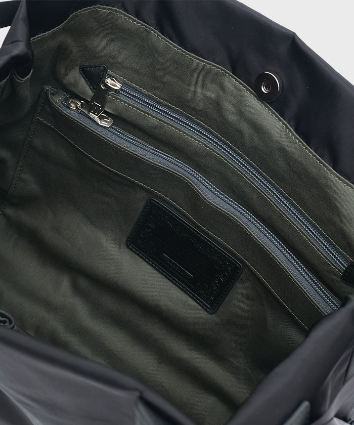 アットイーズサックフル[トートバッグM 7302SCF]ブラック6109403408 9