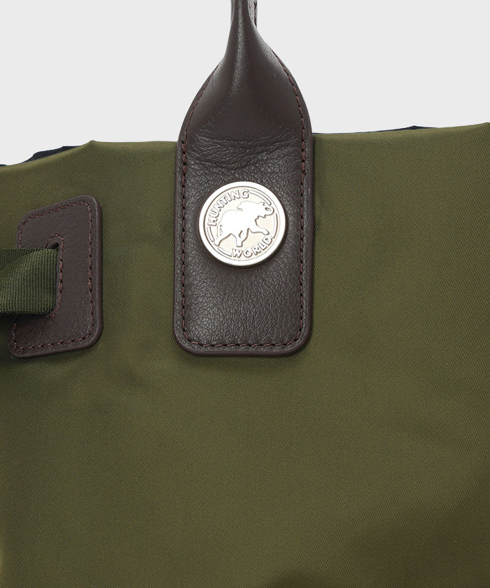 アットイーズサックフル[トートバッグS 7301SCF]オリーブ6109403346 6