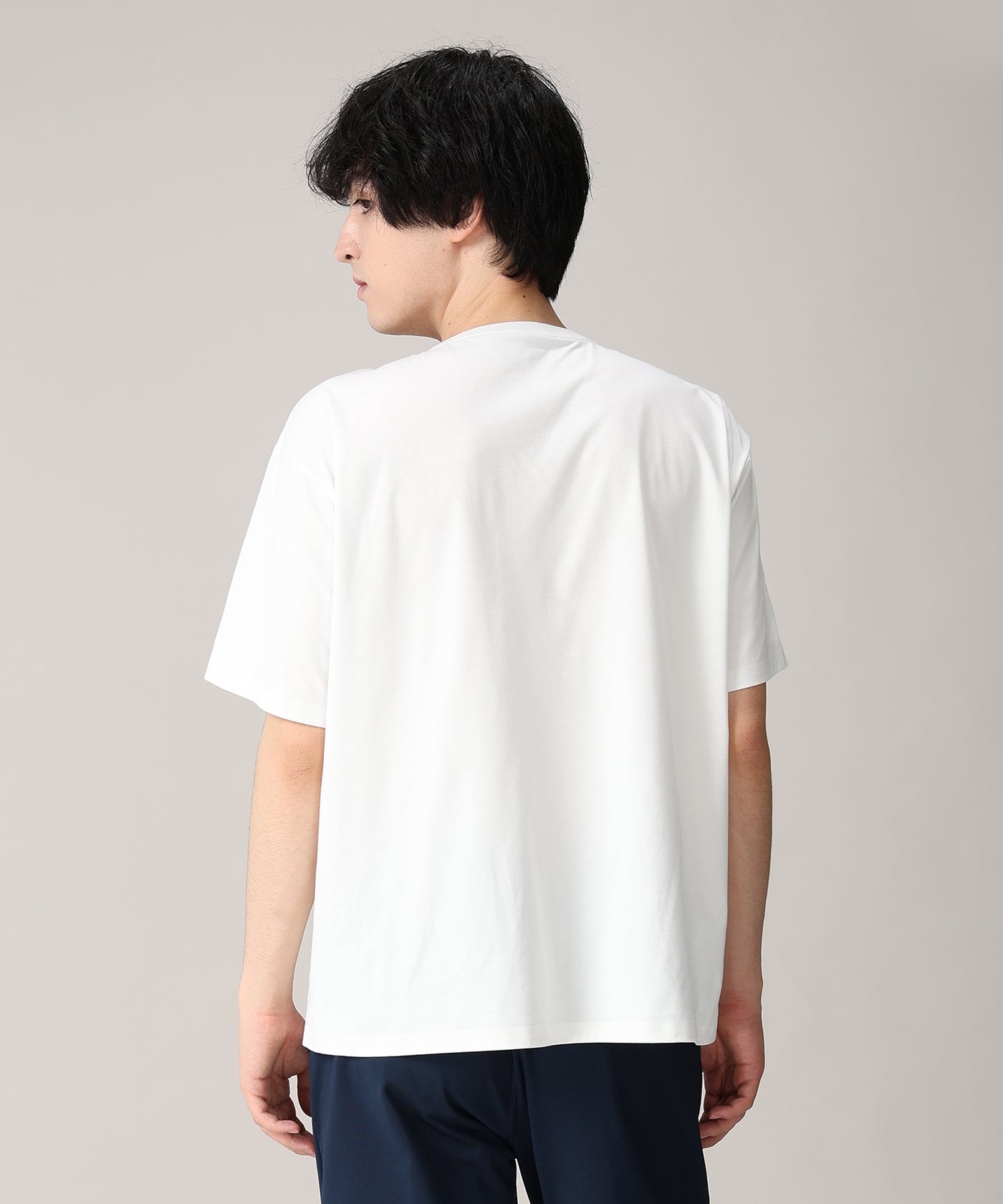 CRAFTED BY DESCENTE.LAB[プライムフレックス プレーティングジャージーハーフスリーブシャツ SHT06M]ホワイト6235600300メンズ 7