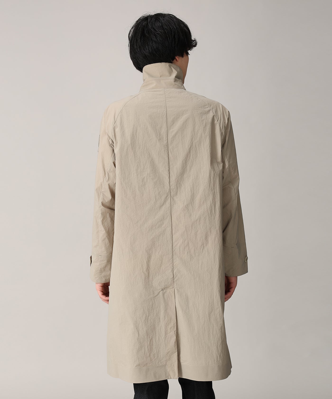 CRAFTED BY DESCENTE.LAB[リンクルリップストップ エアリーパッカブルコート SWB80M]ベージュ6235600232メンズ 14