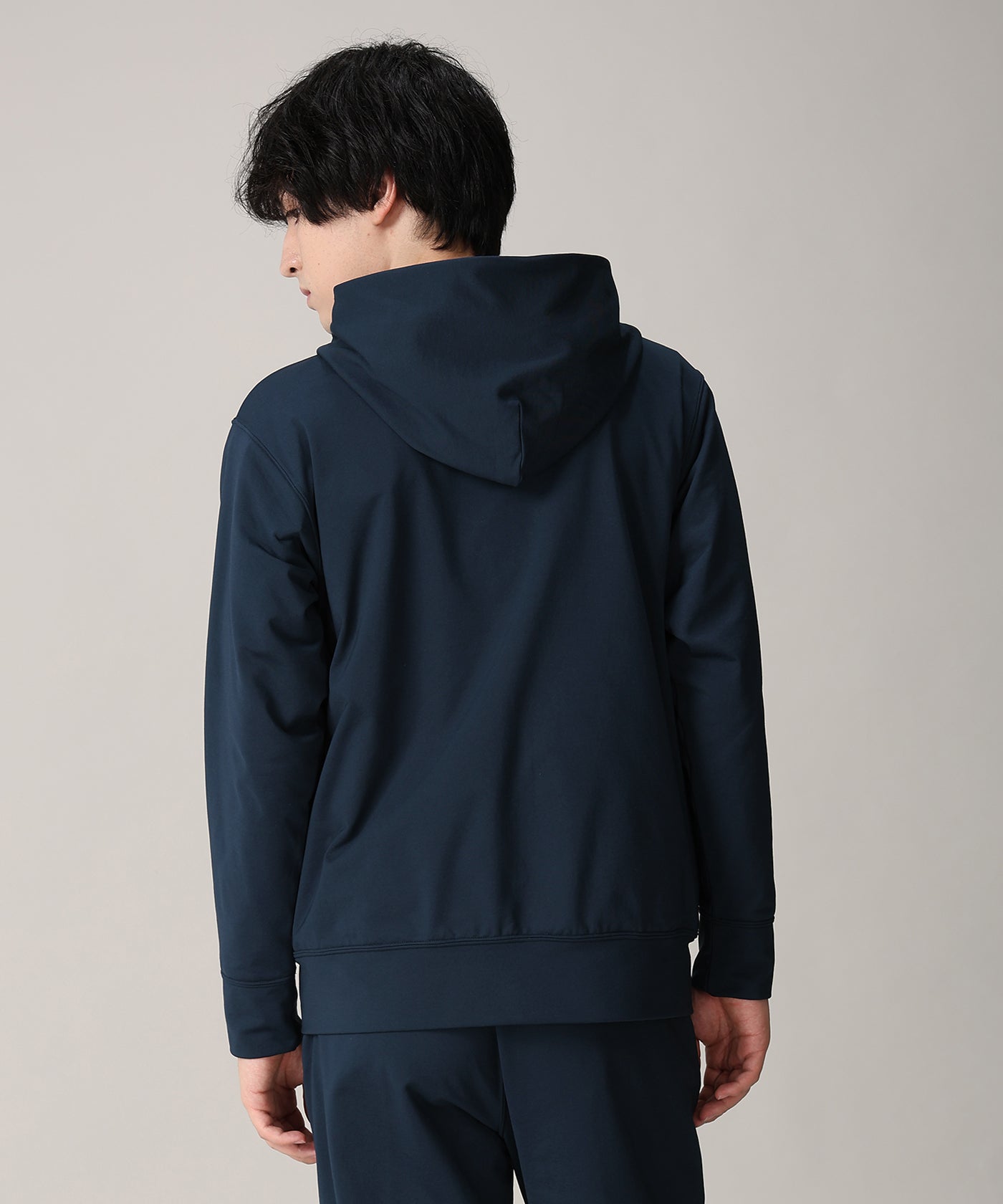 CRAFTED BY DESCENTE.LAB[フルジップフーディー SSW40M]ネイビー6235600478メンズ 11