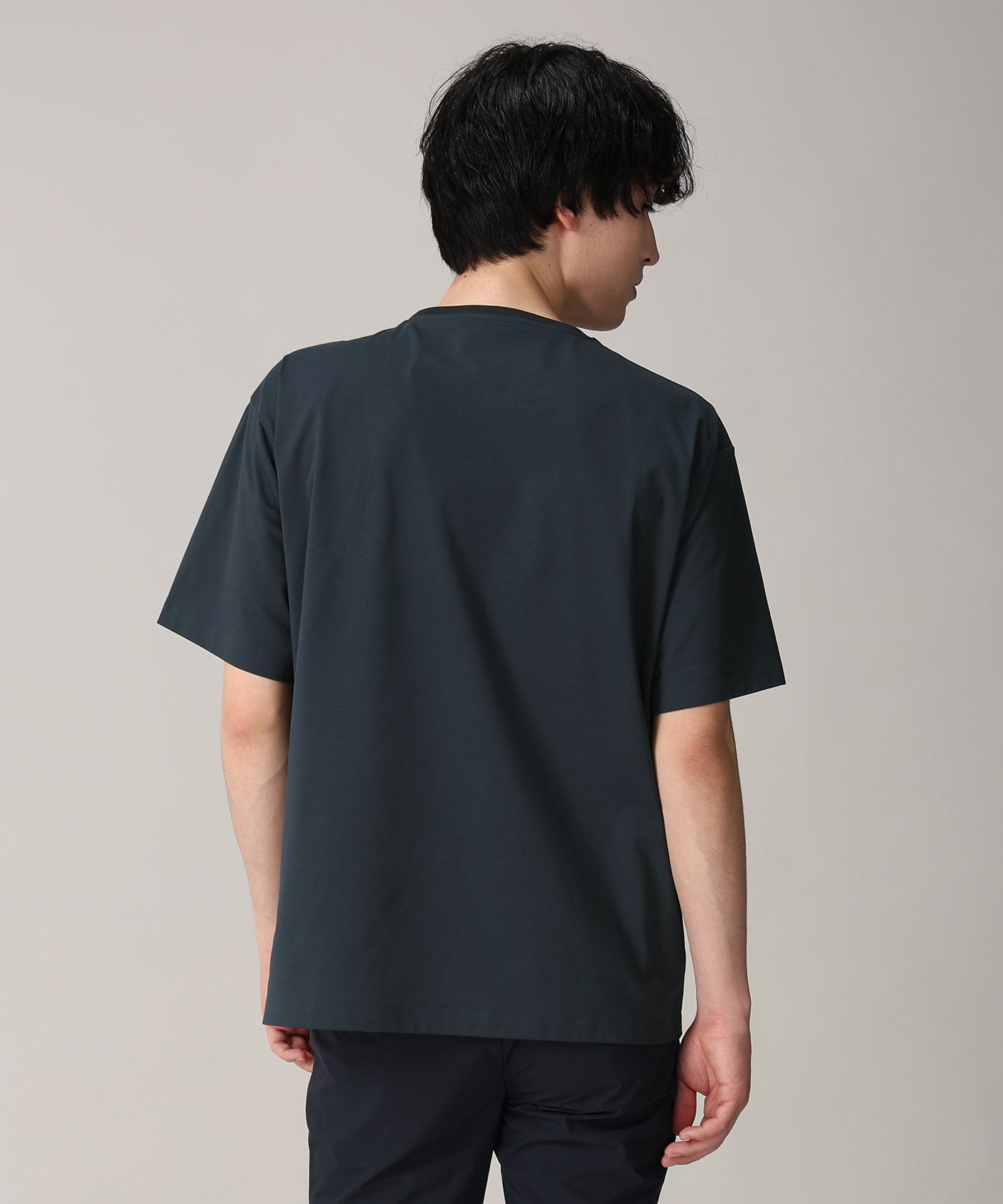 CRAFTED BY DESCENTE.LAB[プライムフレックス プレーティングジャージーハーフスリーブシャツ SHT06M]ネイビー6235600378メンズ 7