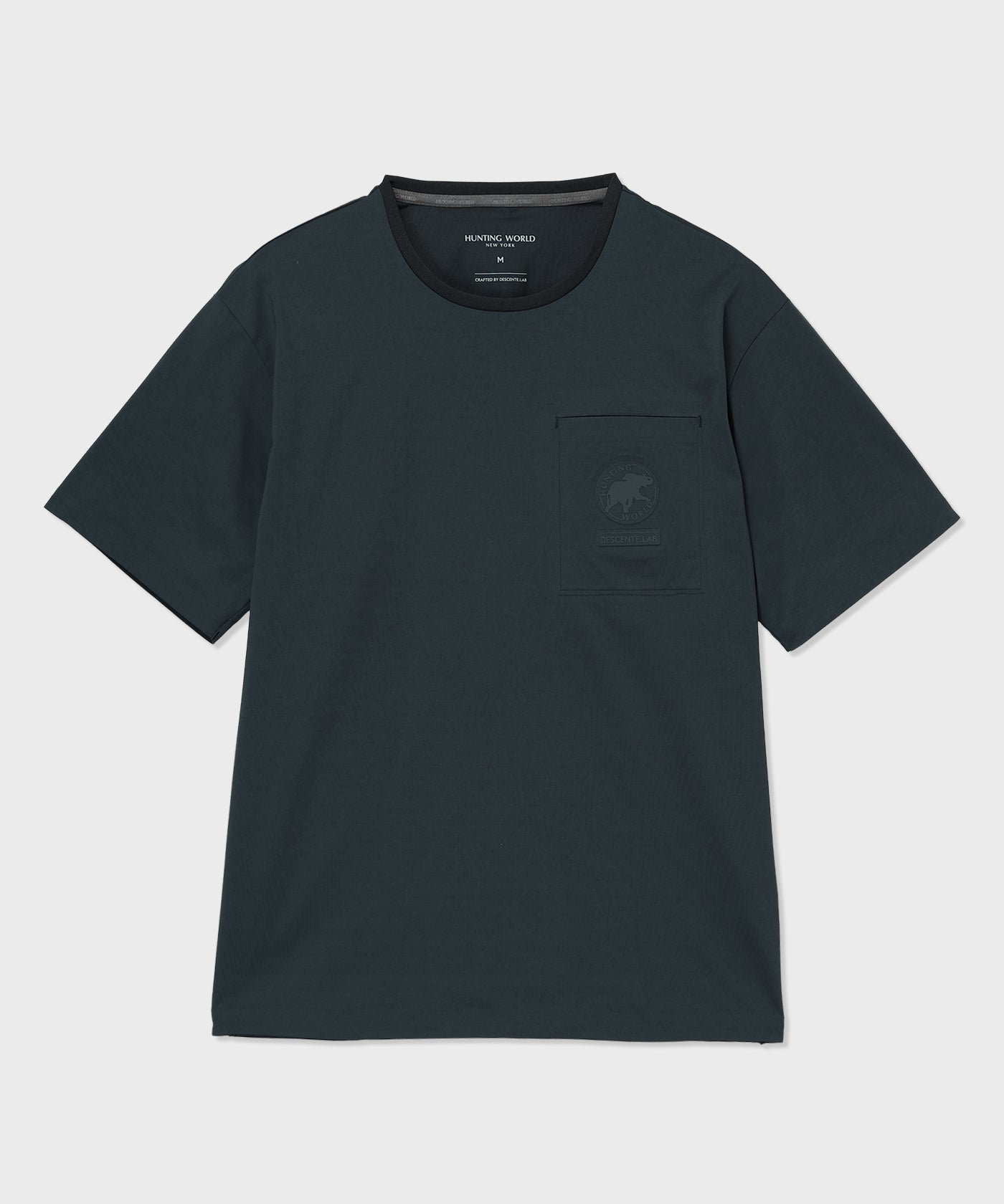 CRAFTED BY DESCENTE.LAB[プライムフレックス プレーティングジャージーハーフスリーブシャツ SHT06M]ネイビー6235600378メンズ (ネイビー)