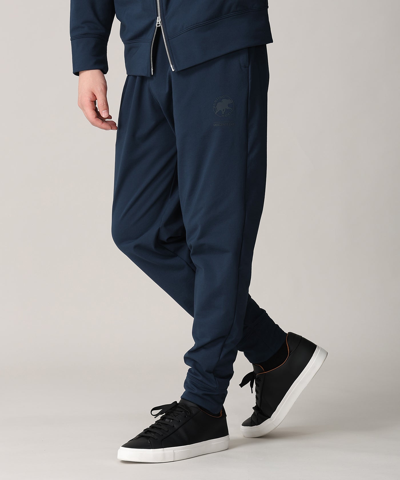 CRAFTED BY DESCENTE.LAB[スウェットパンツ SLP32M]ネイビー6235600578メンズ 1