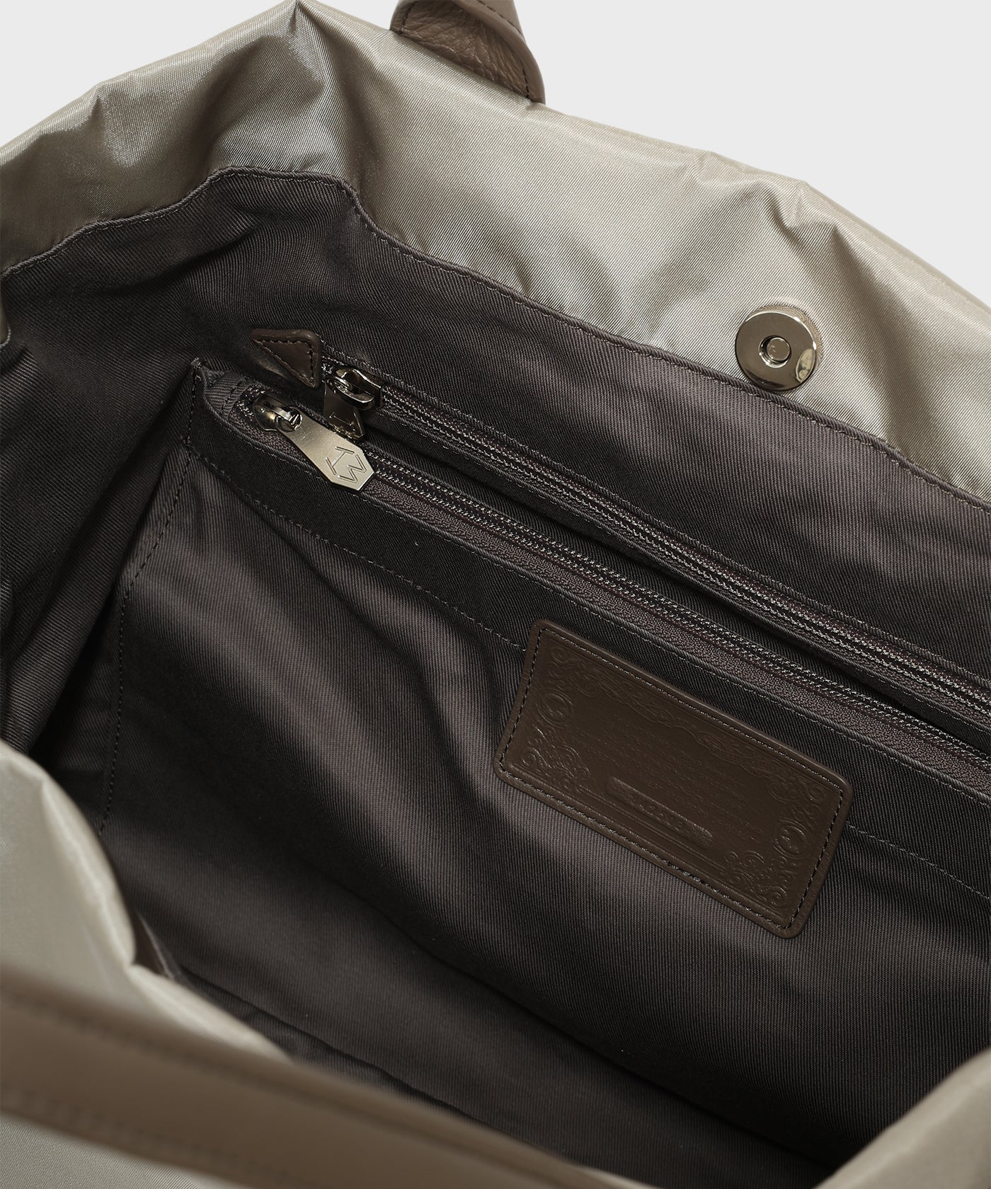 アットイーズサックフル[トートバッグM 7302SCF]グレー6109403405 9