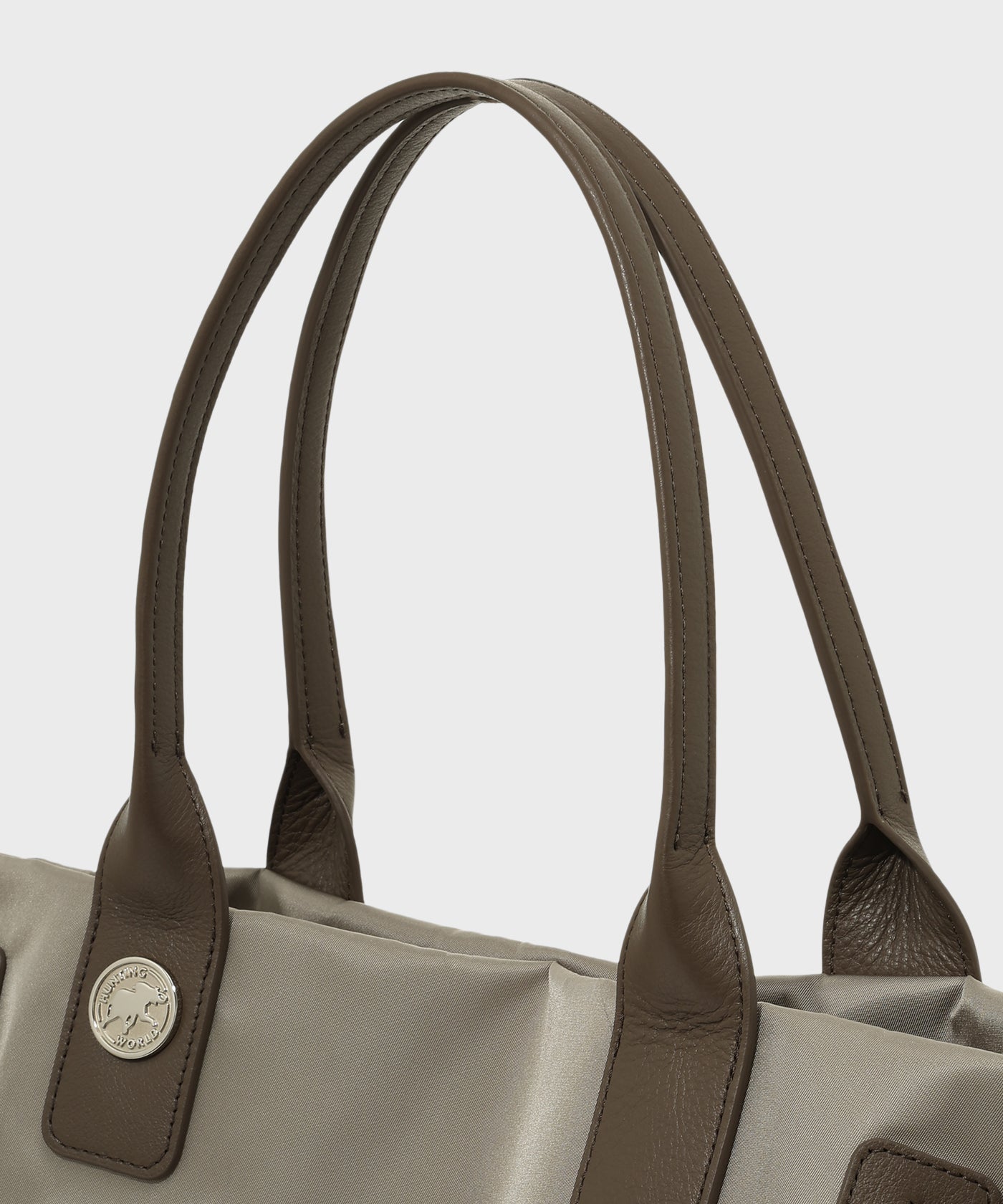 アットイーズサックフル[トートバッグM 7302SCF]グレー6109403405 8