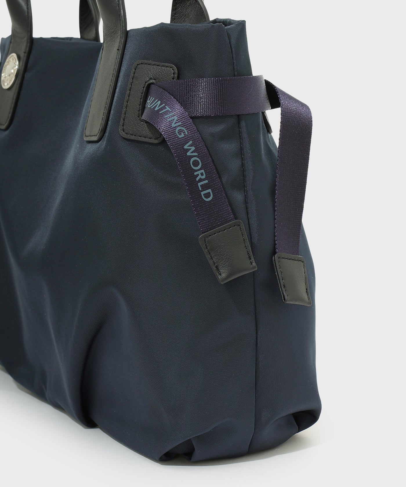 アットイーズサックフル[トートバッグS 7301SCF]ネイビー6109403378 7