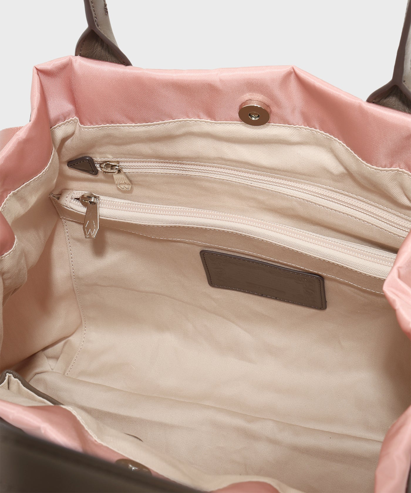 アットイーズサックフル[トートバッグM 7302SCF]ピンク6109403412 9