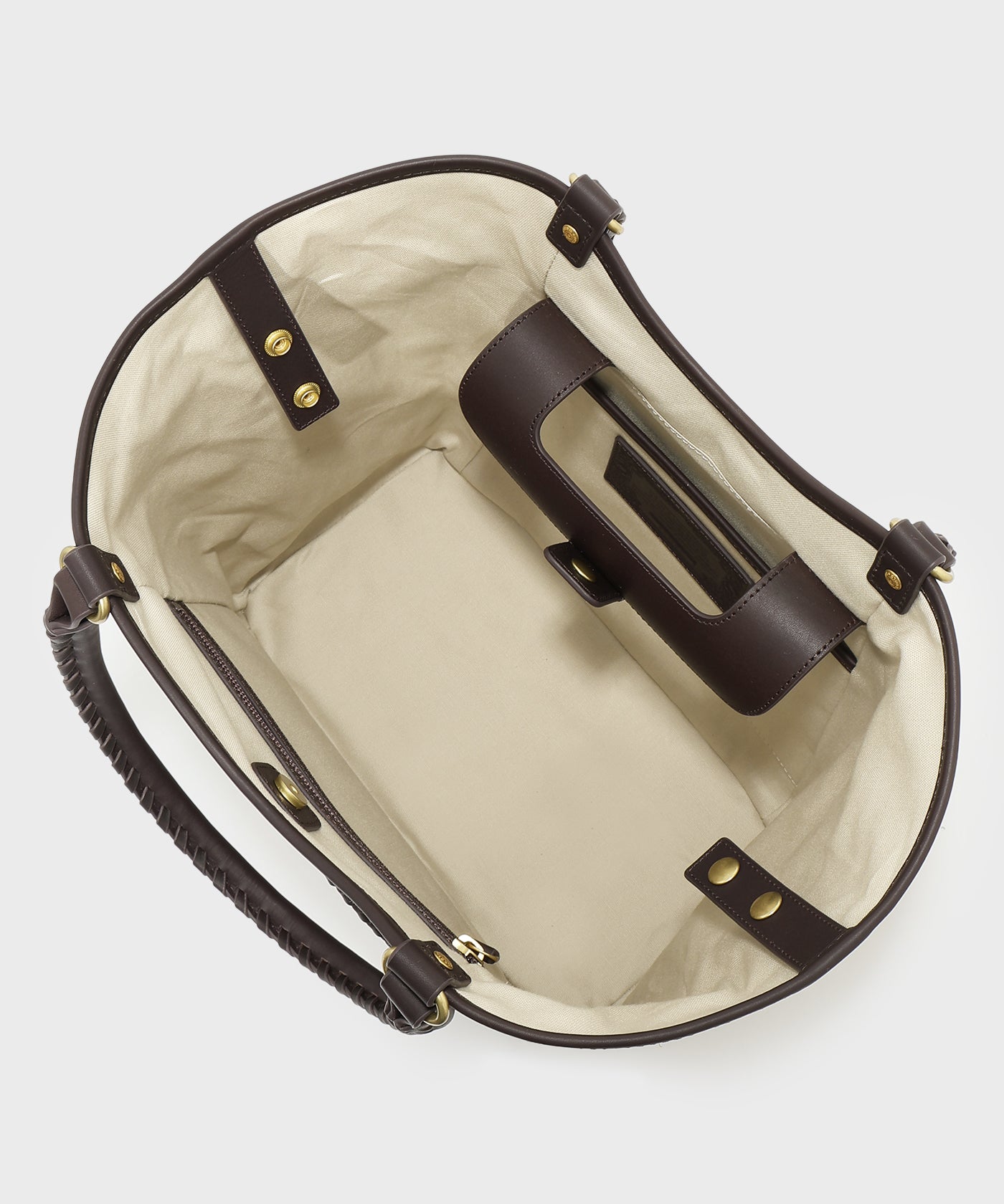 モニカ[トートバッグ 7427MNC]ダークブラウン6109404738 4