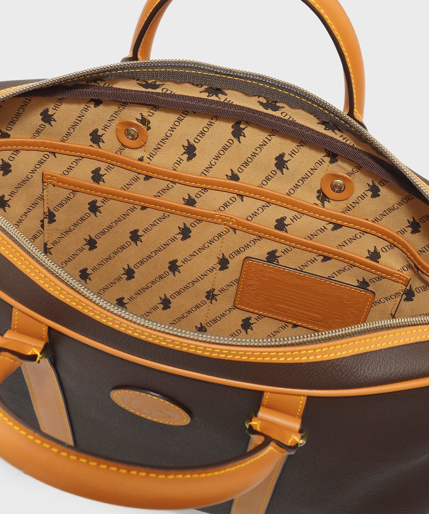 レザーラックス[ブリーフケース 4824LLX]ダークブラウン6109130438 10