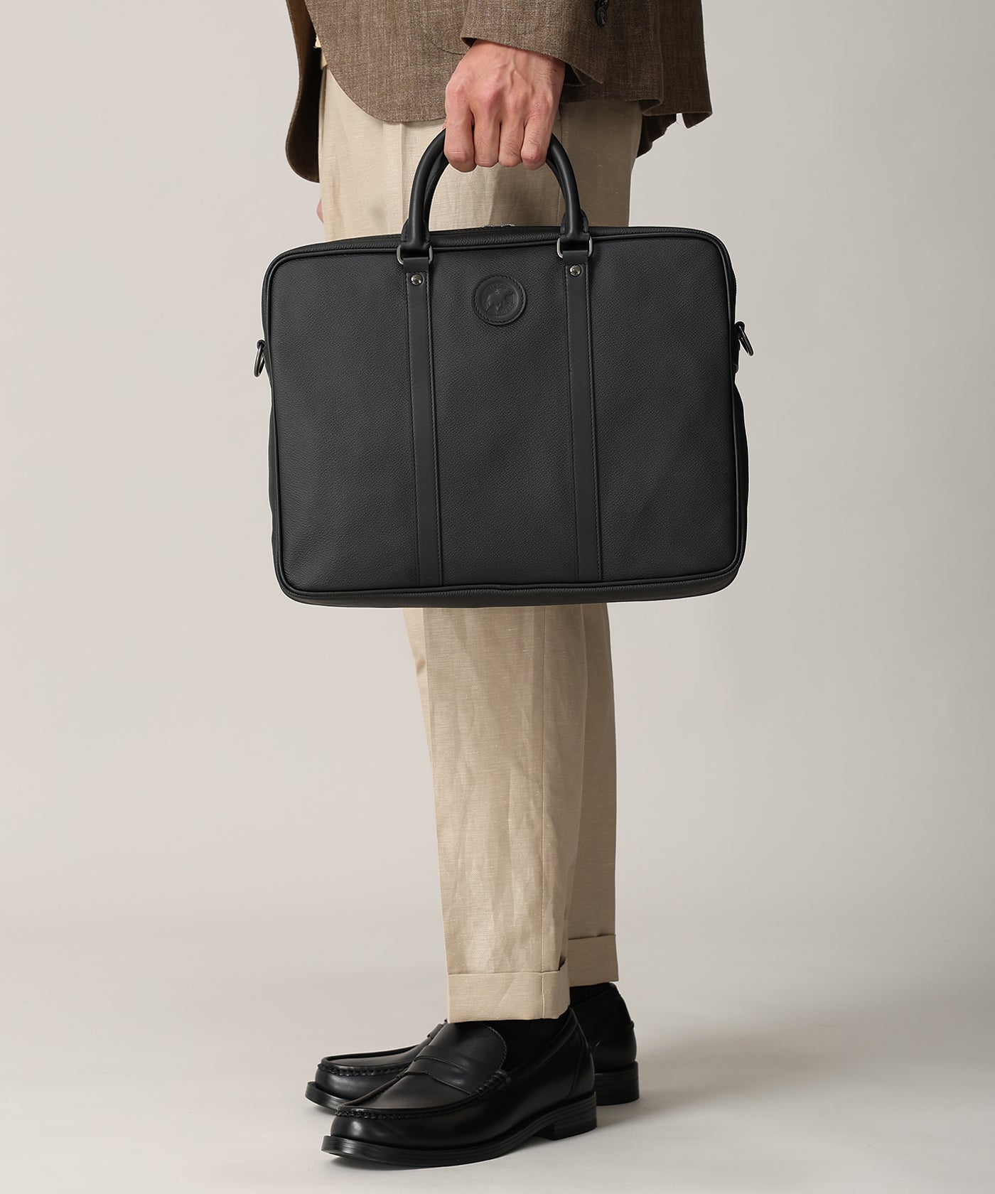 レザーラックス[ブリーフケース 4824LLX]ブラック6109130408 1