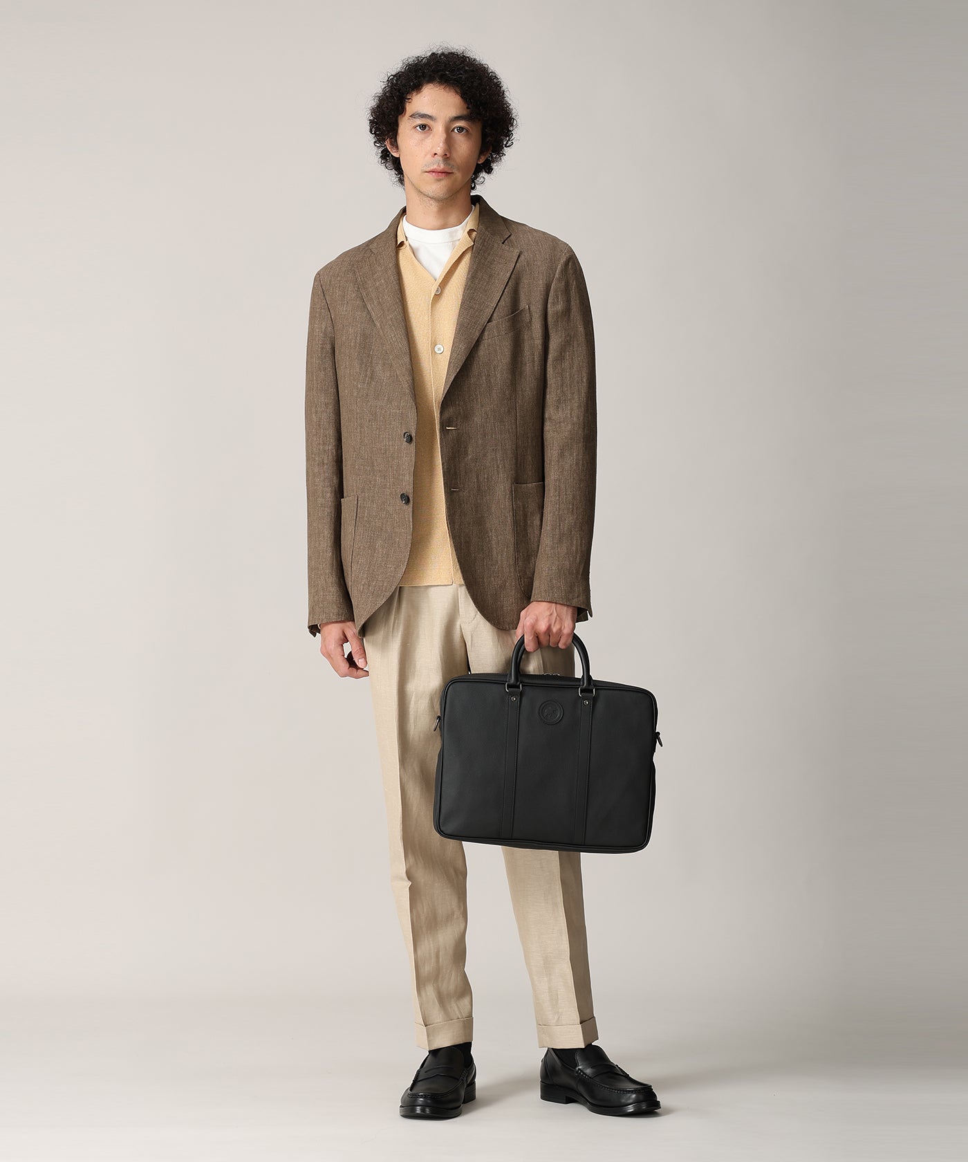 レザーラックス[ブリーフケース 4824LLX]ブラック6109130408 11